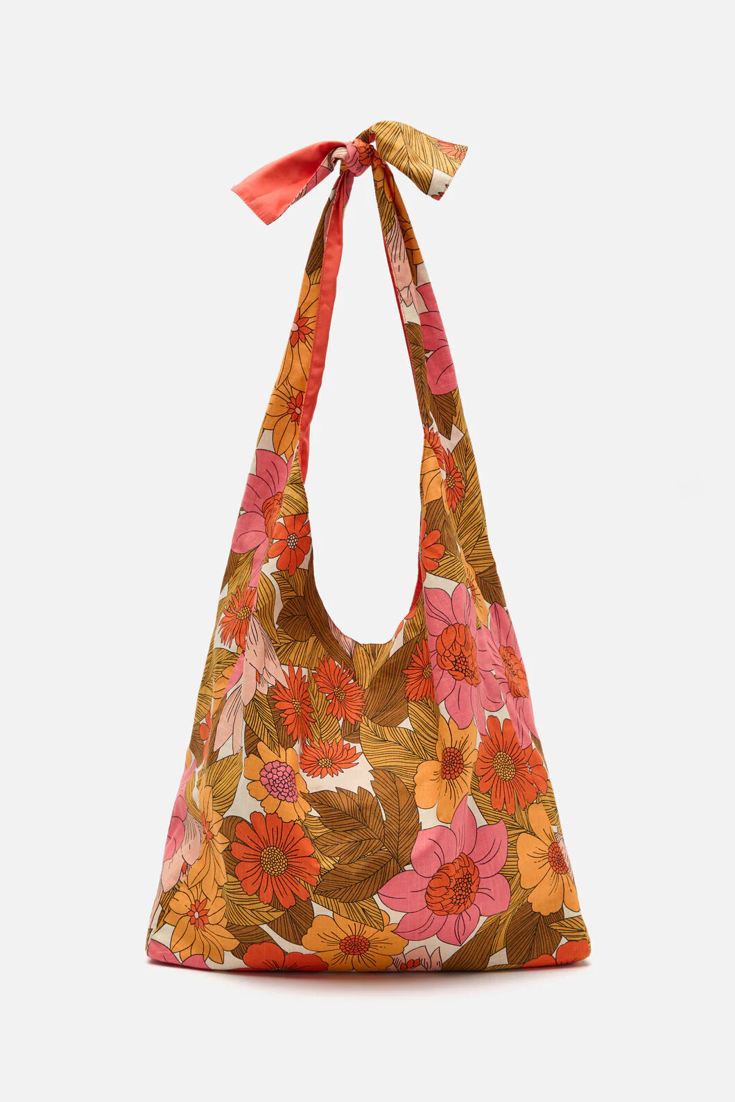 Nellie 70'S Floral Slouchy Bag - Image 2