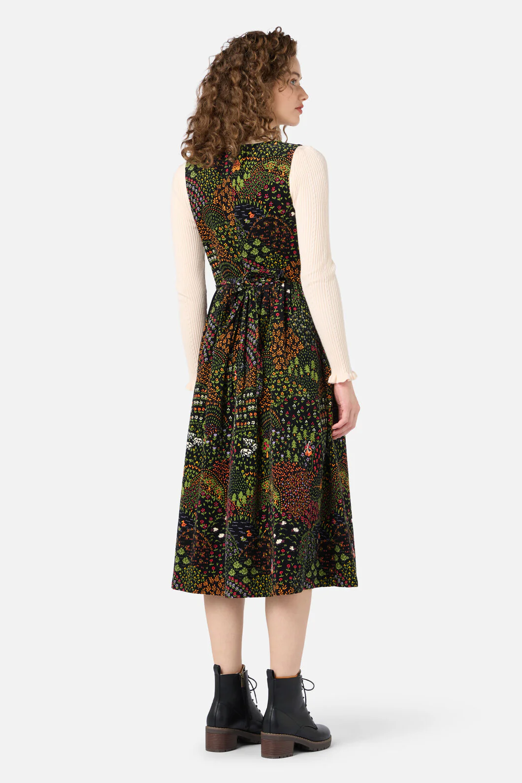 Rolling Hills Cord Midi Dress - Image 6