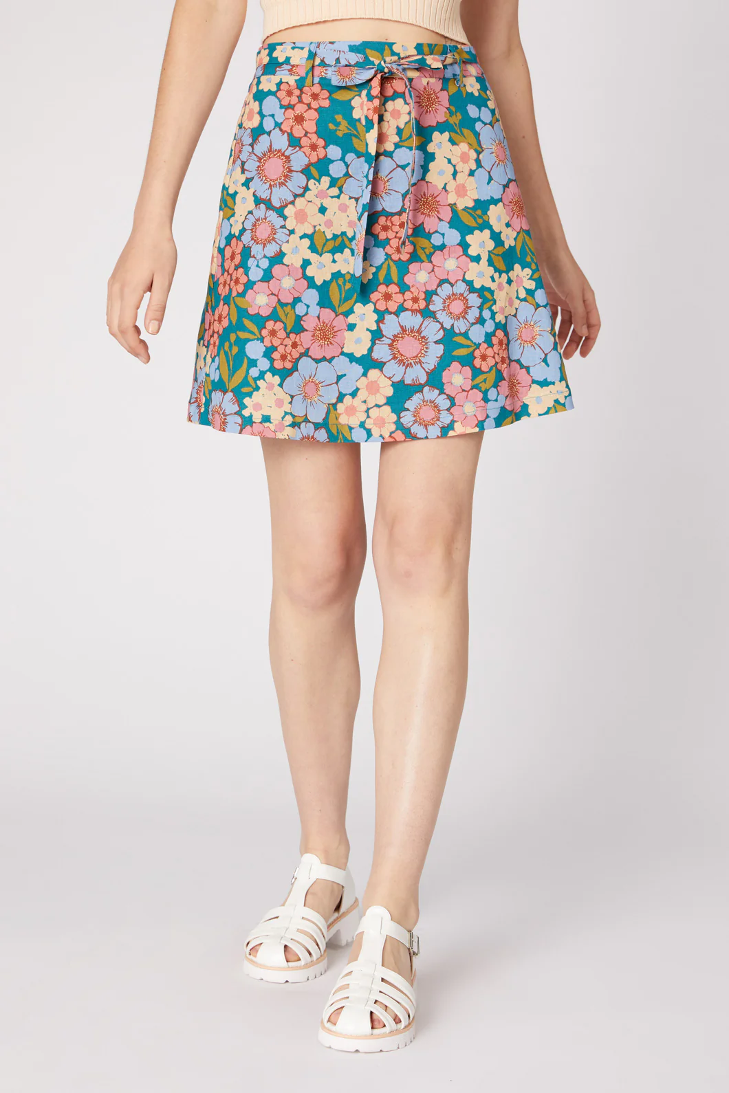 Romantic Floral Skirt - Image 3