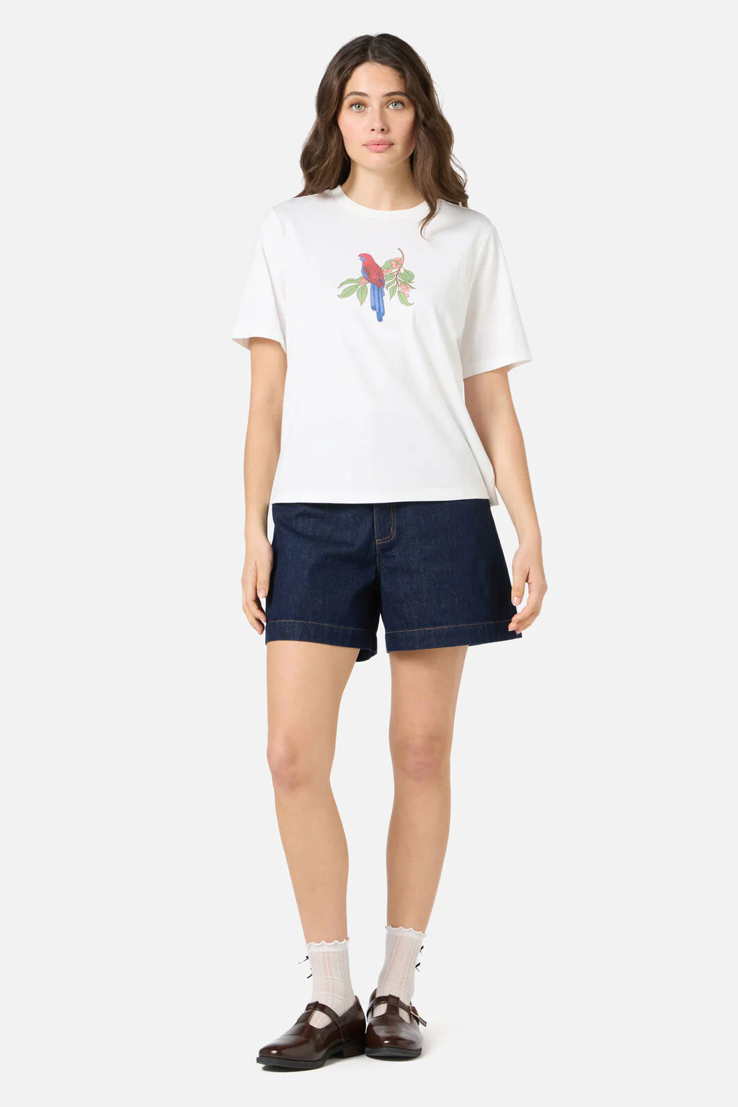 Rosella Printed Relaxed Tee - Image 2