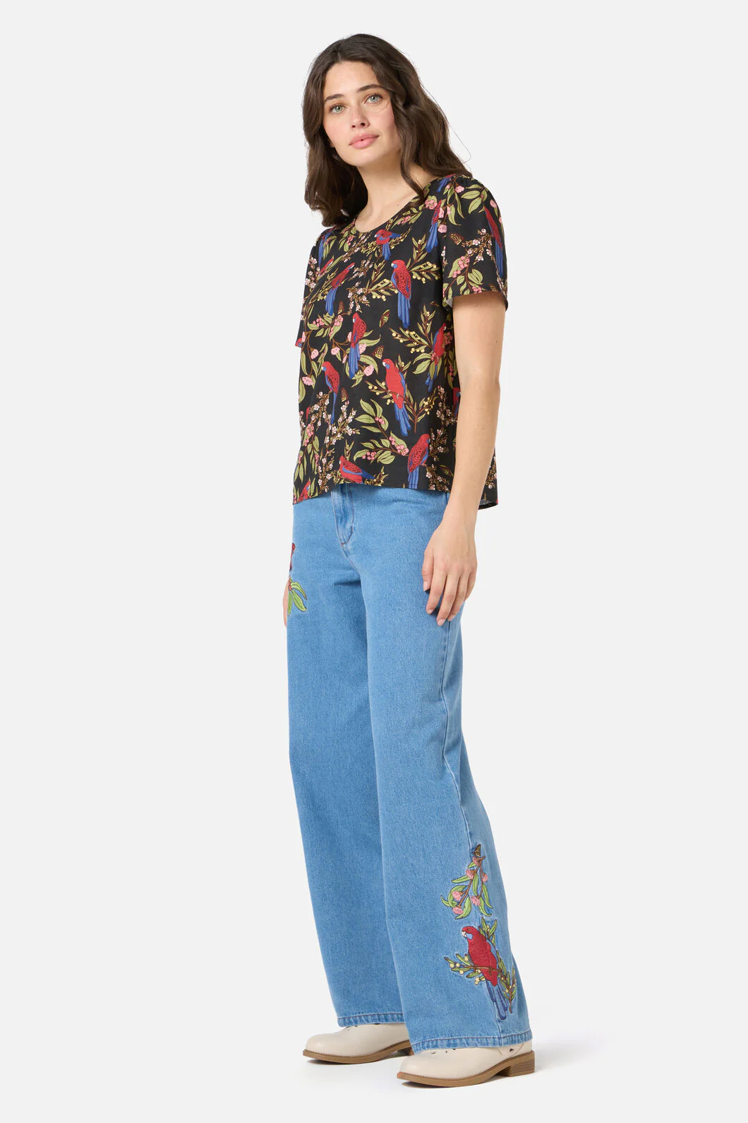Rosella Short Sleeve Top - Image 3