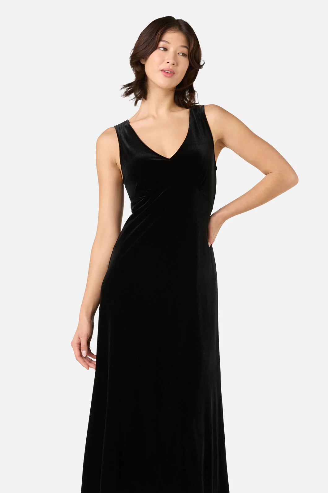 Roxy Velvet Midi Dress - Image 11