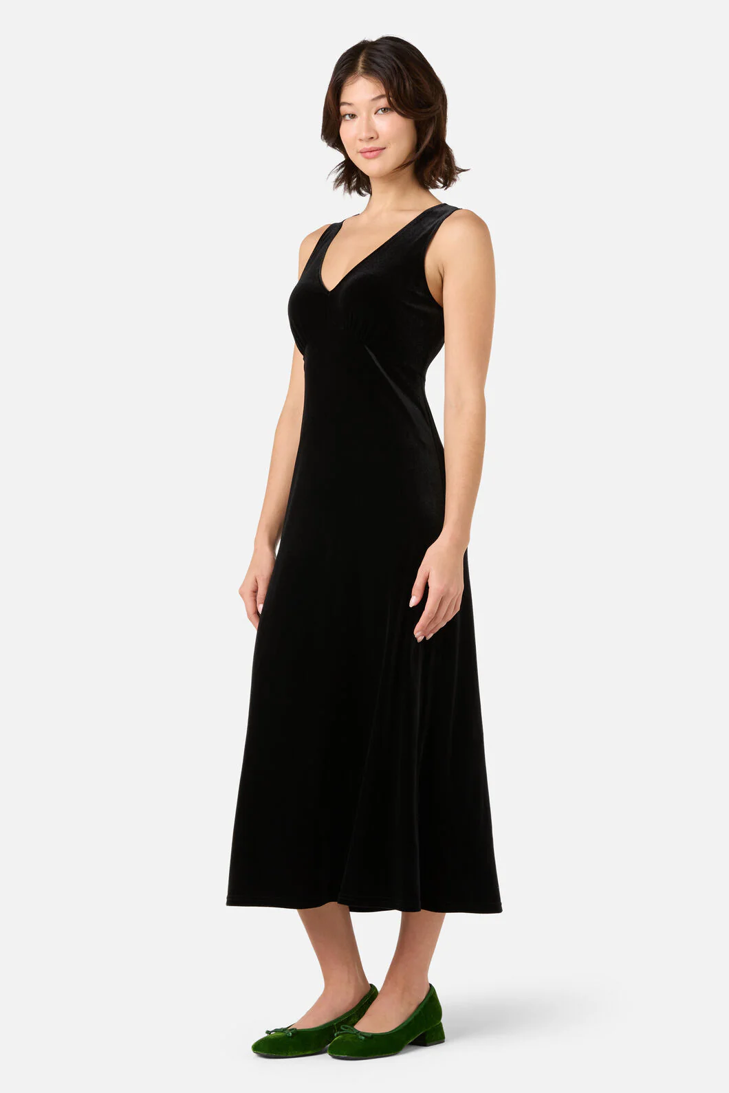 Roxy Velvet Midi Dress - Image 9