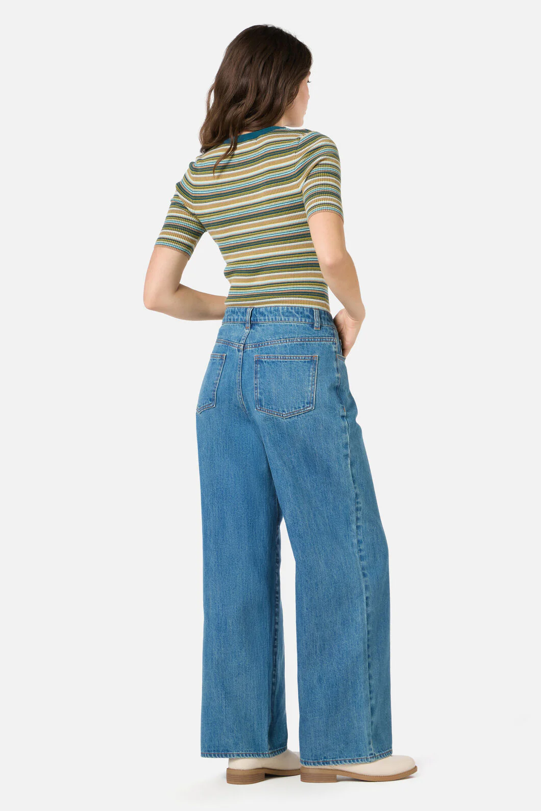 Sadie Stripe Knit Top - Image 5