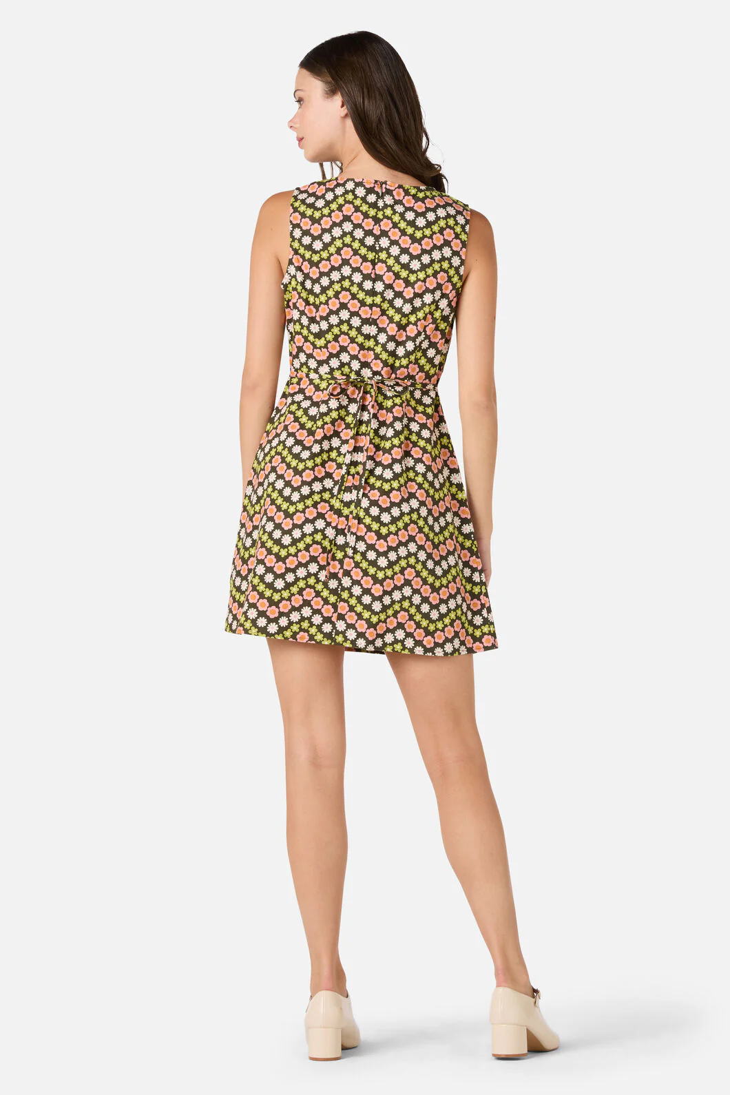 Sally Retro Mini Shift Dress - Image 5