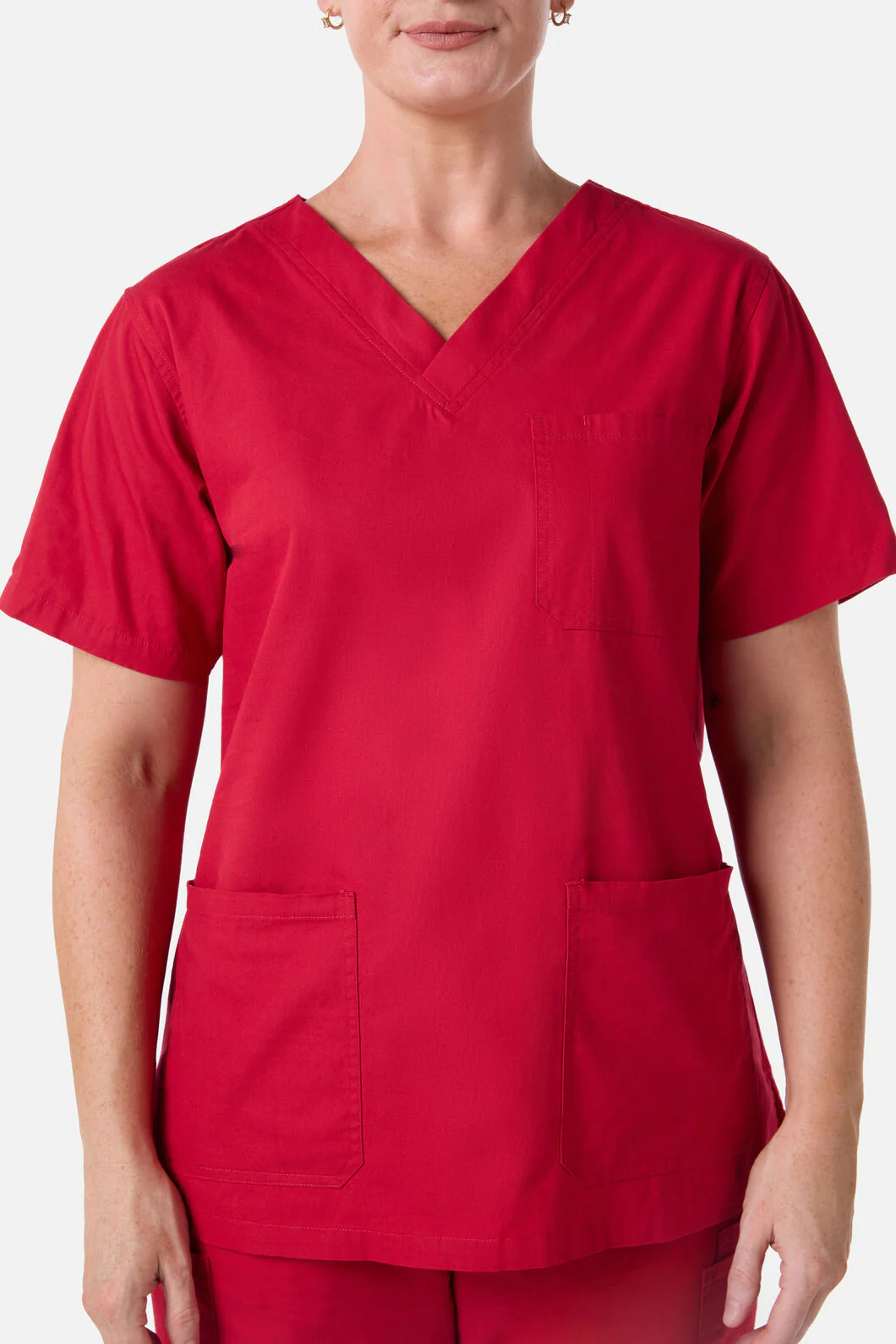 Scrubs with love Red Scrub Set - Image 5