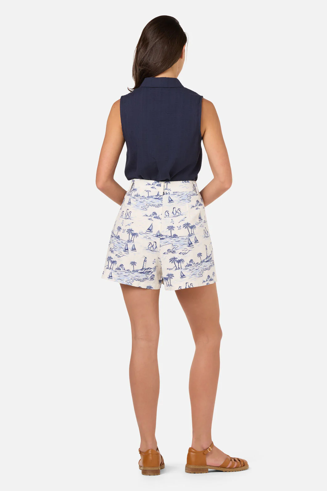 Seaside Toile Short - Image 5