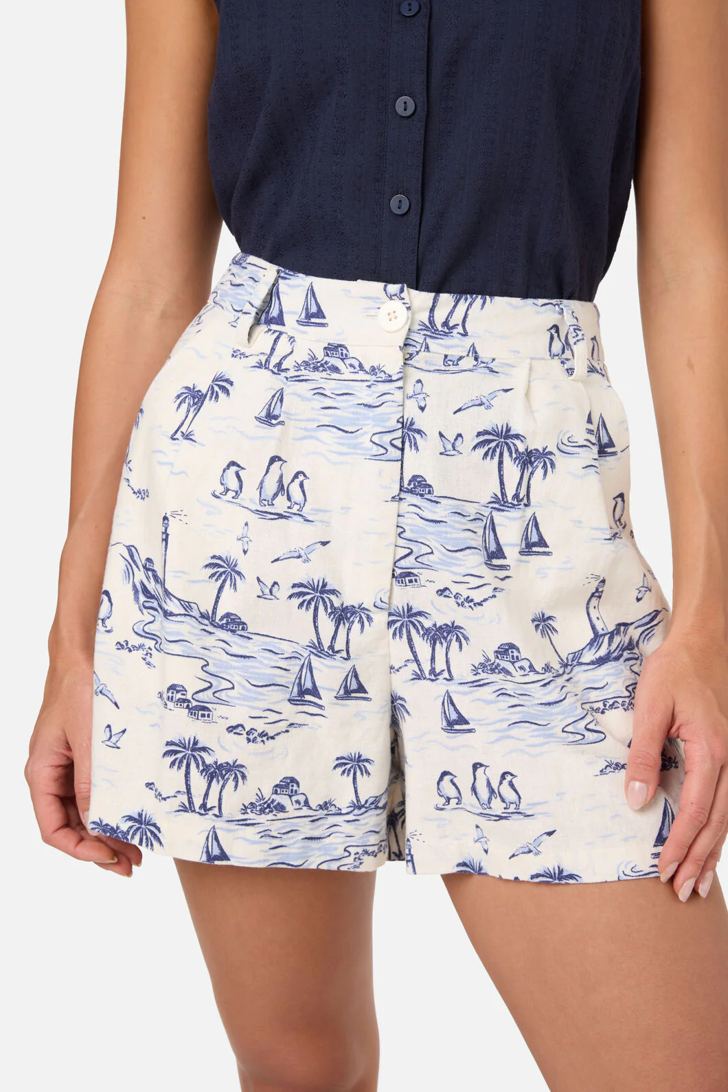 Seaside Toile Short - Image 6