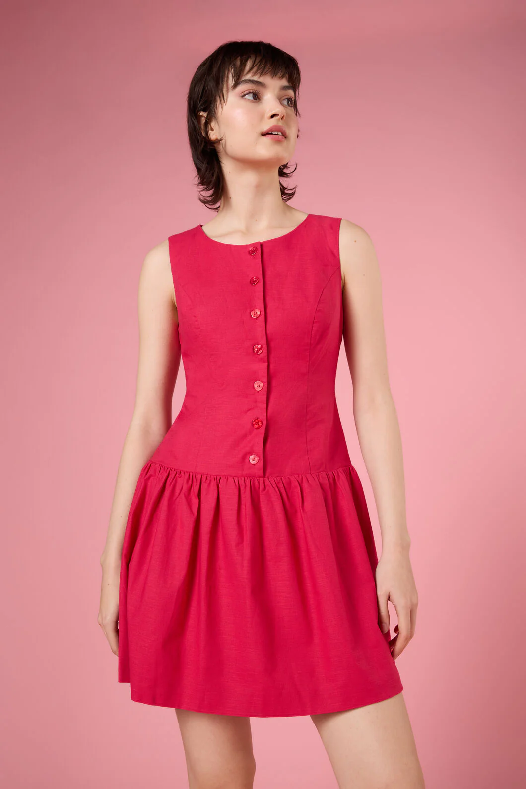 Sheri Drop Waist Mini Dress - Image 3