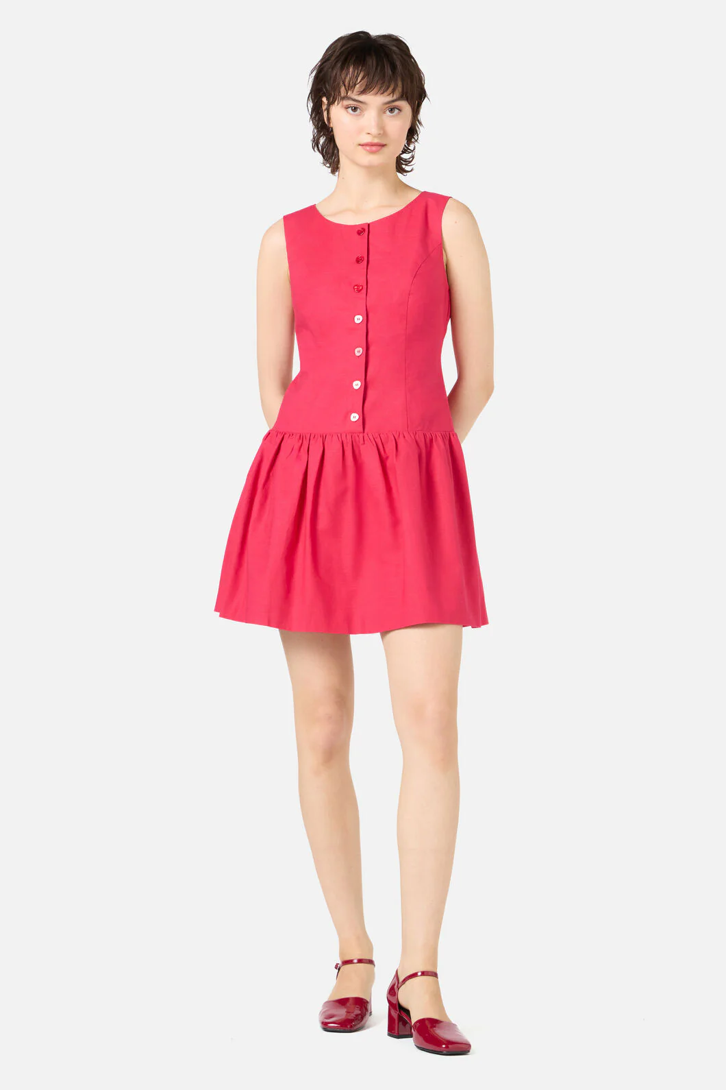 Sheri Drop Waist Mini Dress - Image 4