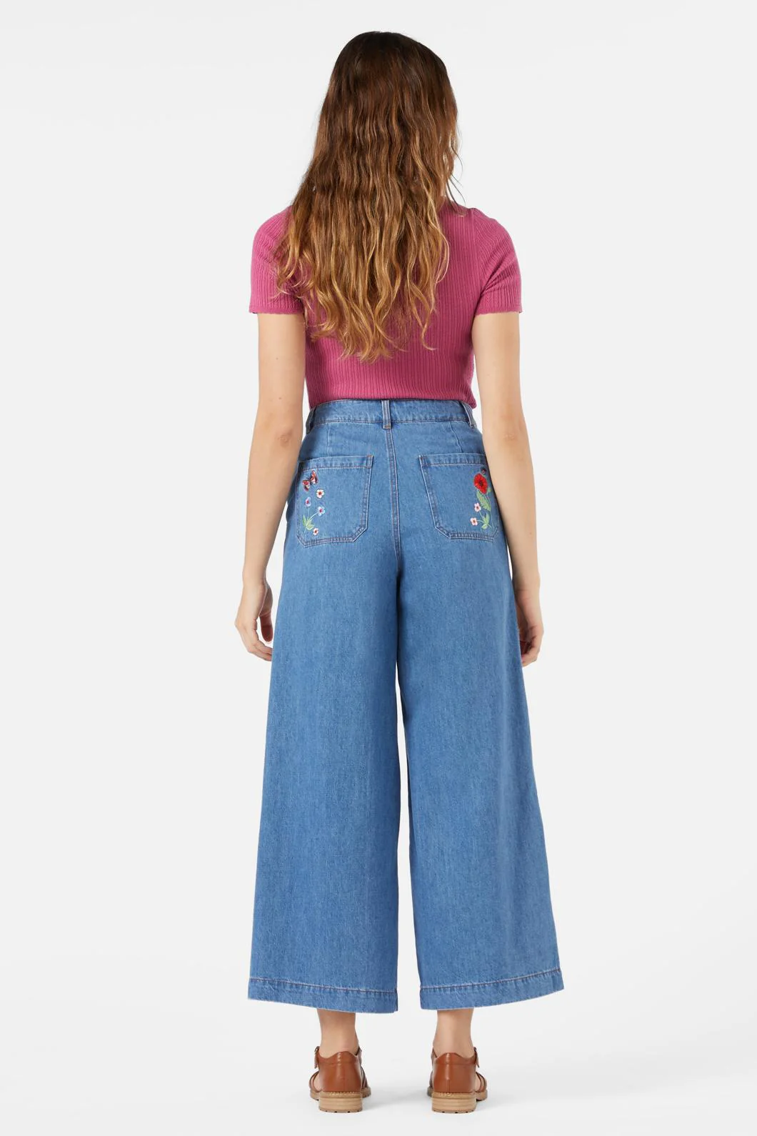 Snake Embroidered Jean - Image 6