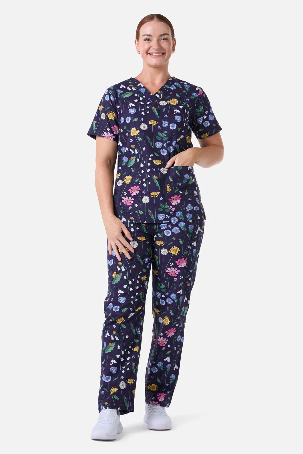 Spring Garden Scrub Set
