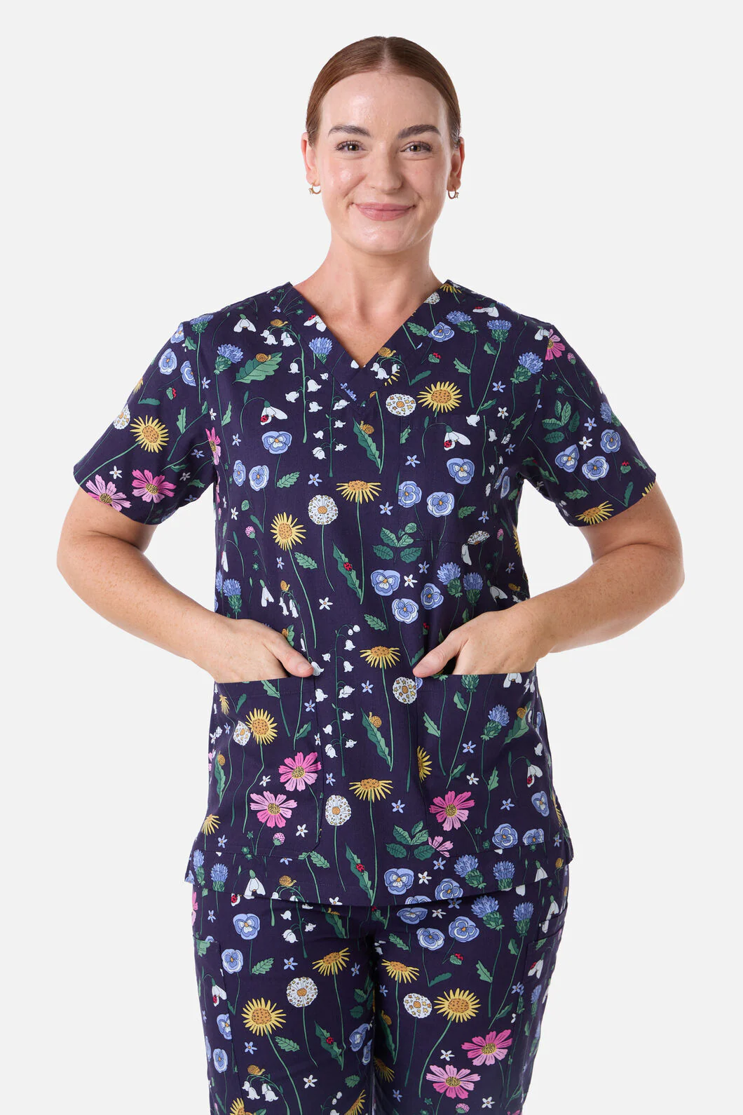 Spring Garden Scrub Set - Image 2