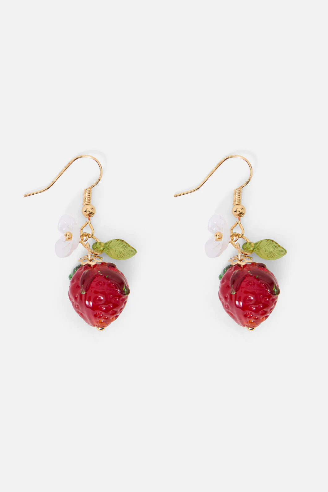 Strawberry Daisy Earrings - Image 2