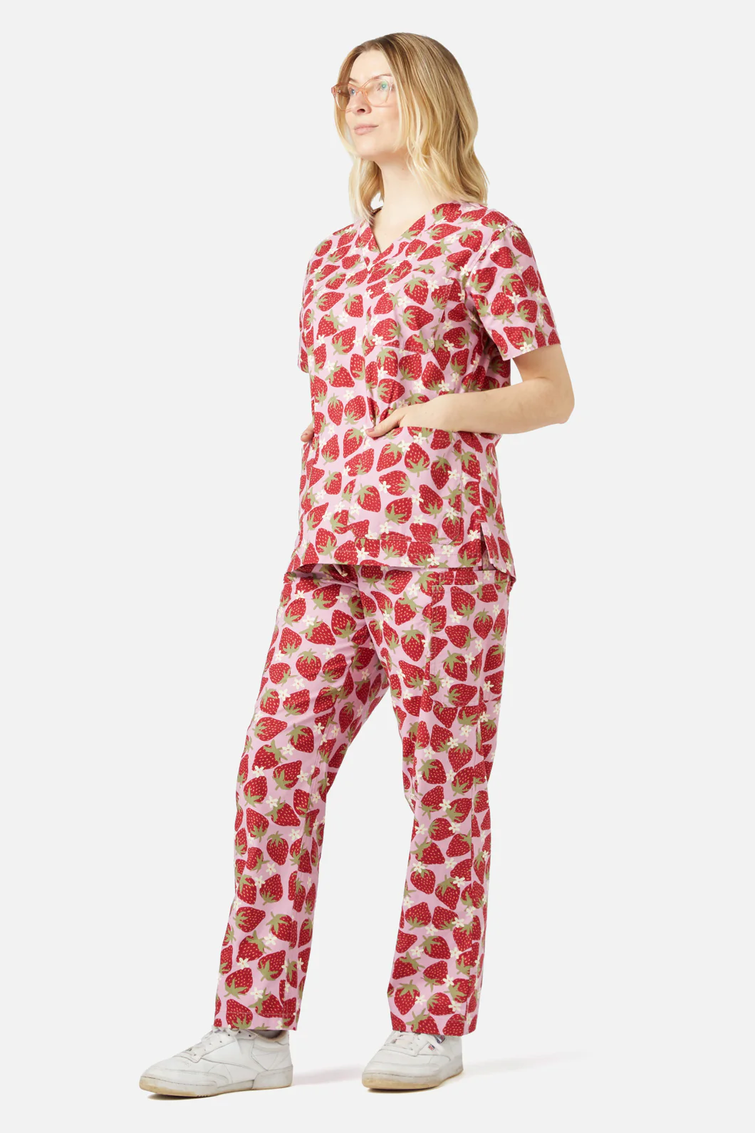 Strawberry Scrub Set - Image 4