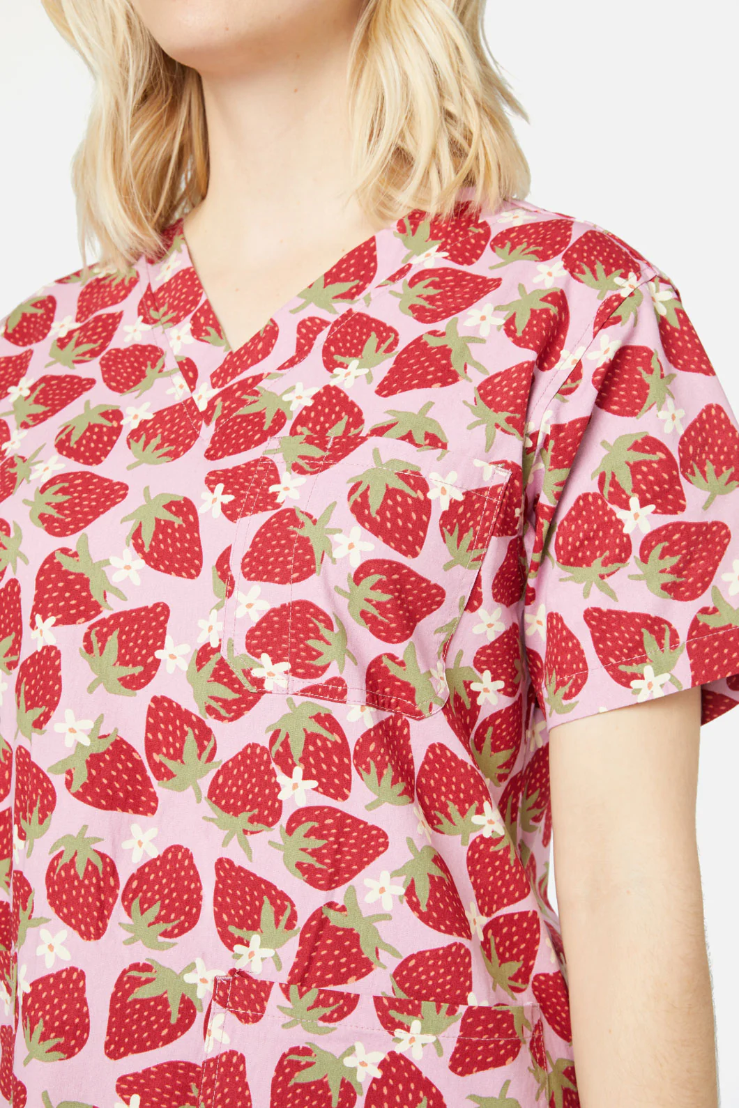 Strawberry Scrub Set - Image 7