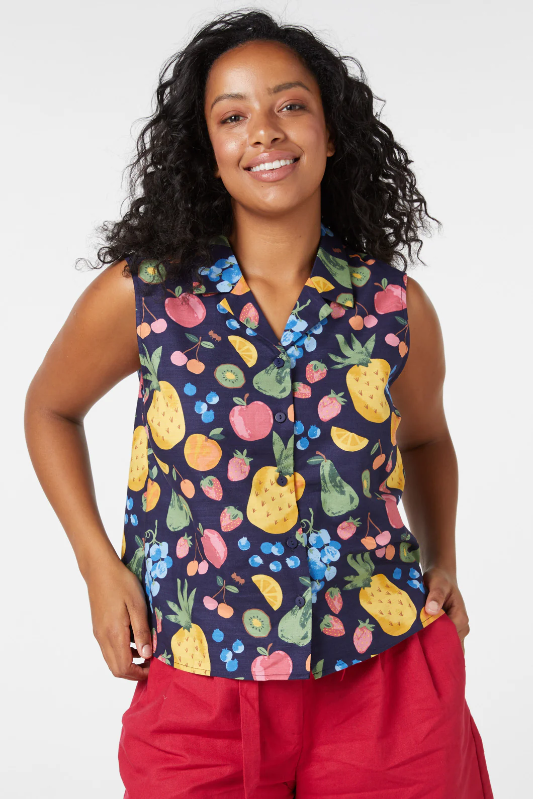 Summer Fruits Blouse - Image 8