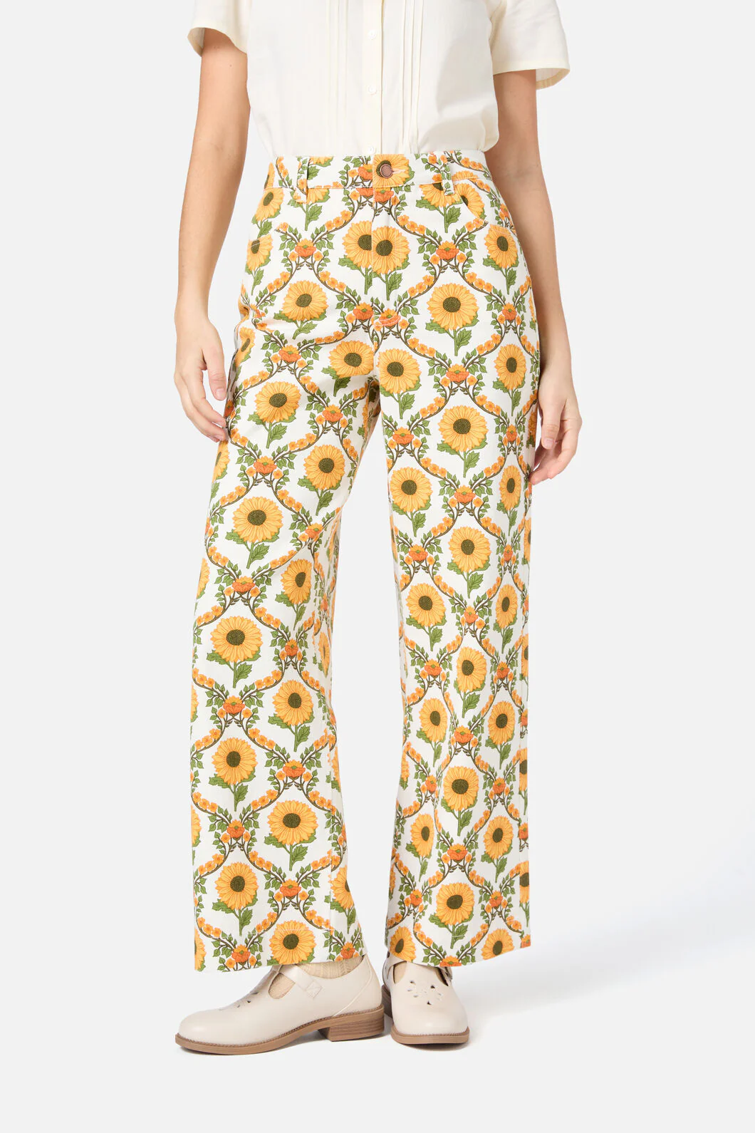 Sunflower Printed Jean - Image 2