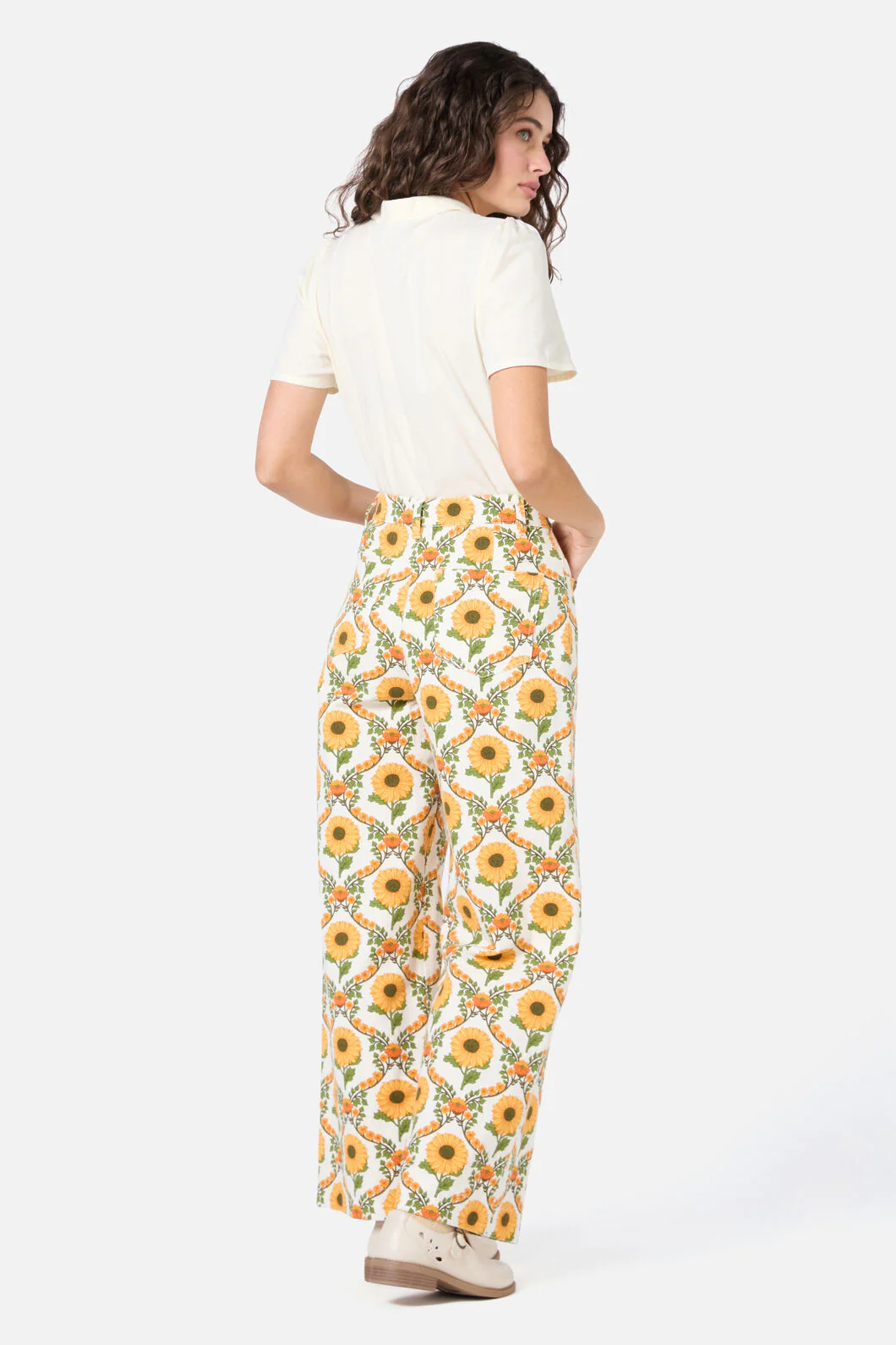 Sunflower Printed Jean - Image 4