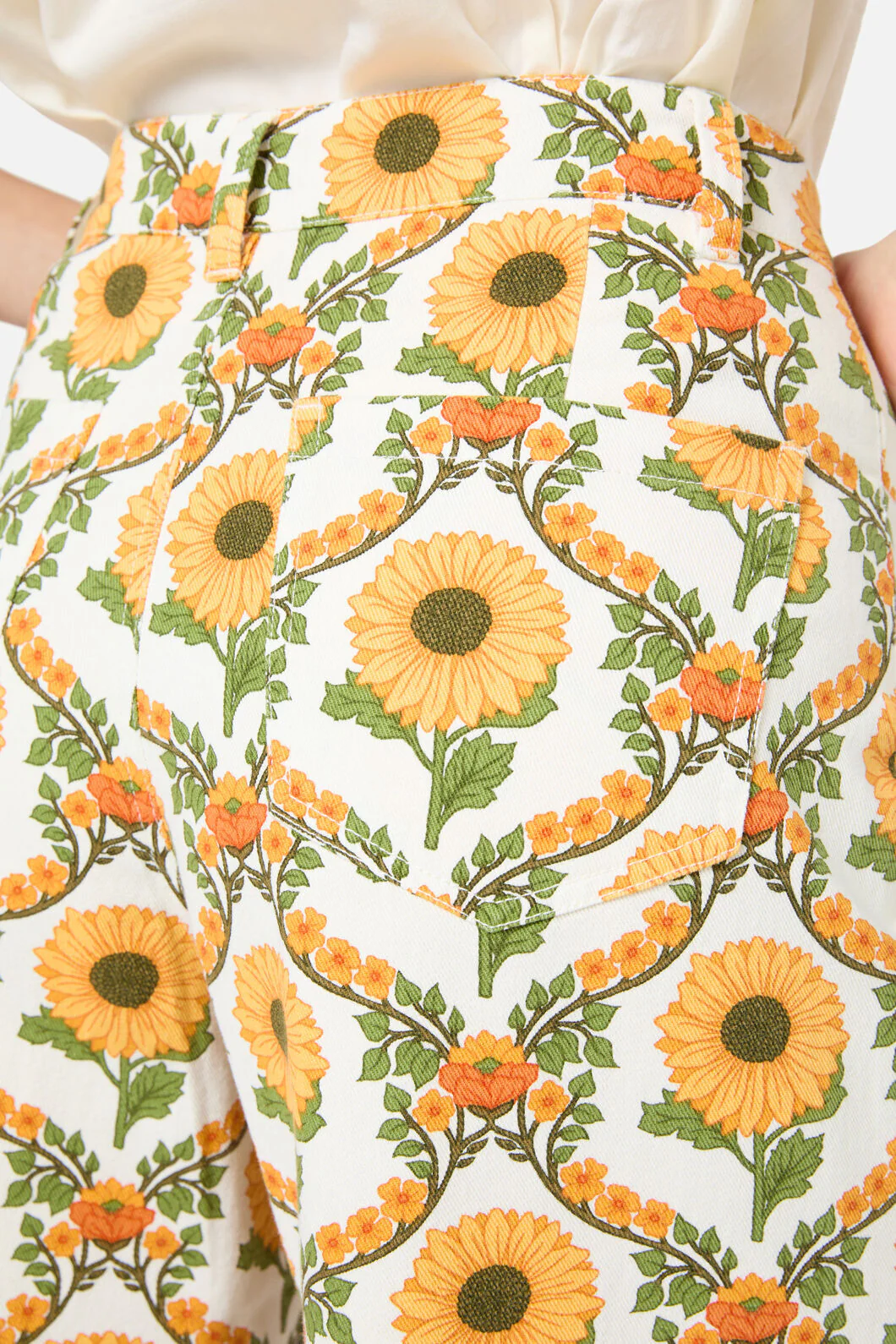 Sunflower Printed Jean - Image 5
