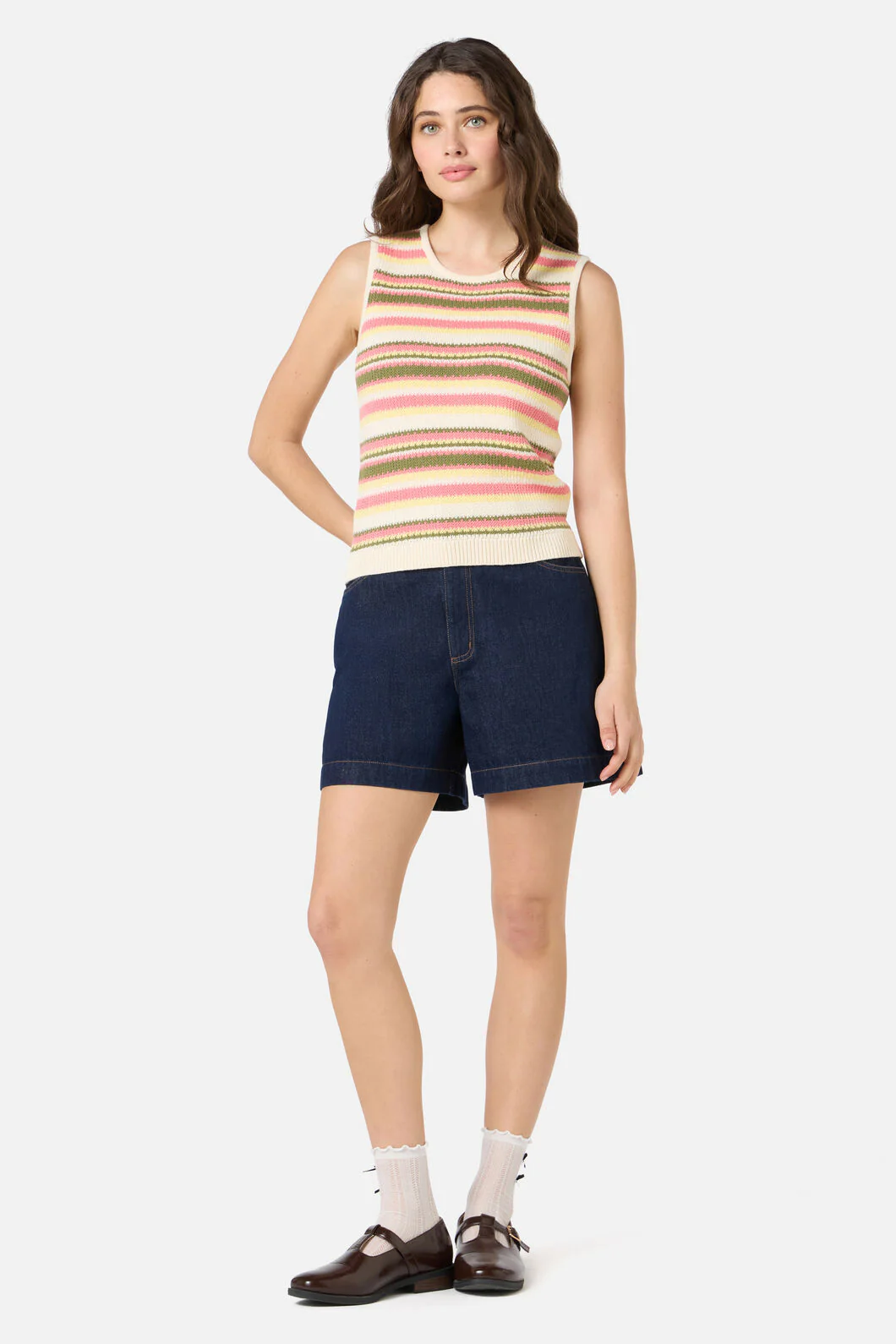 Sunset Stripe Knit Tank - Image 8