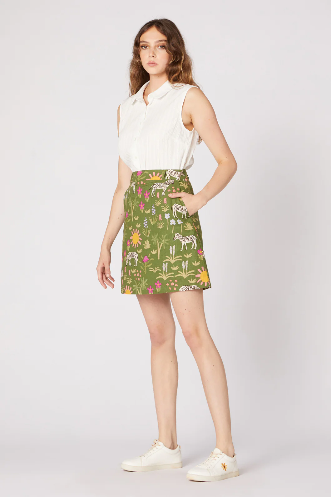 Sunshine Zebra Skirt - Image 9