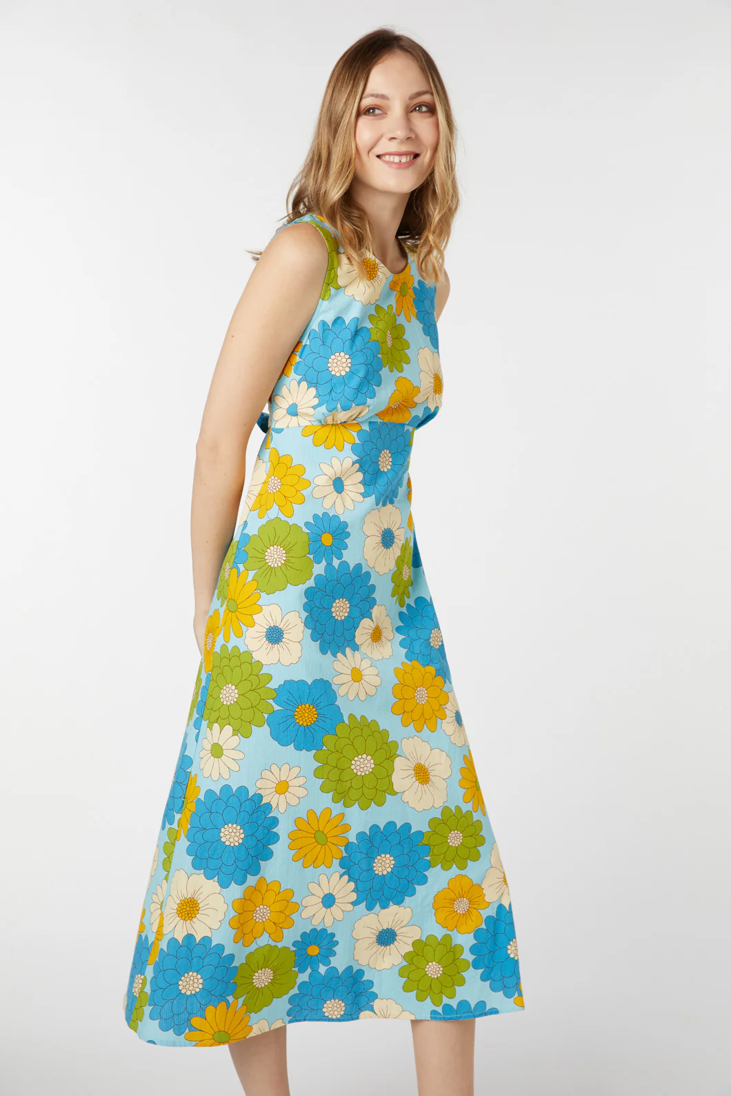 Susan Floral Midi Dress - Image 4