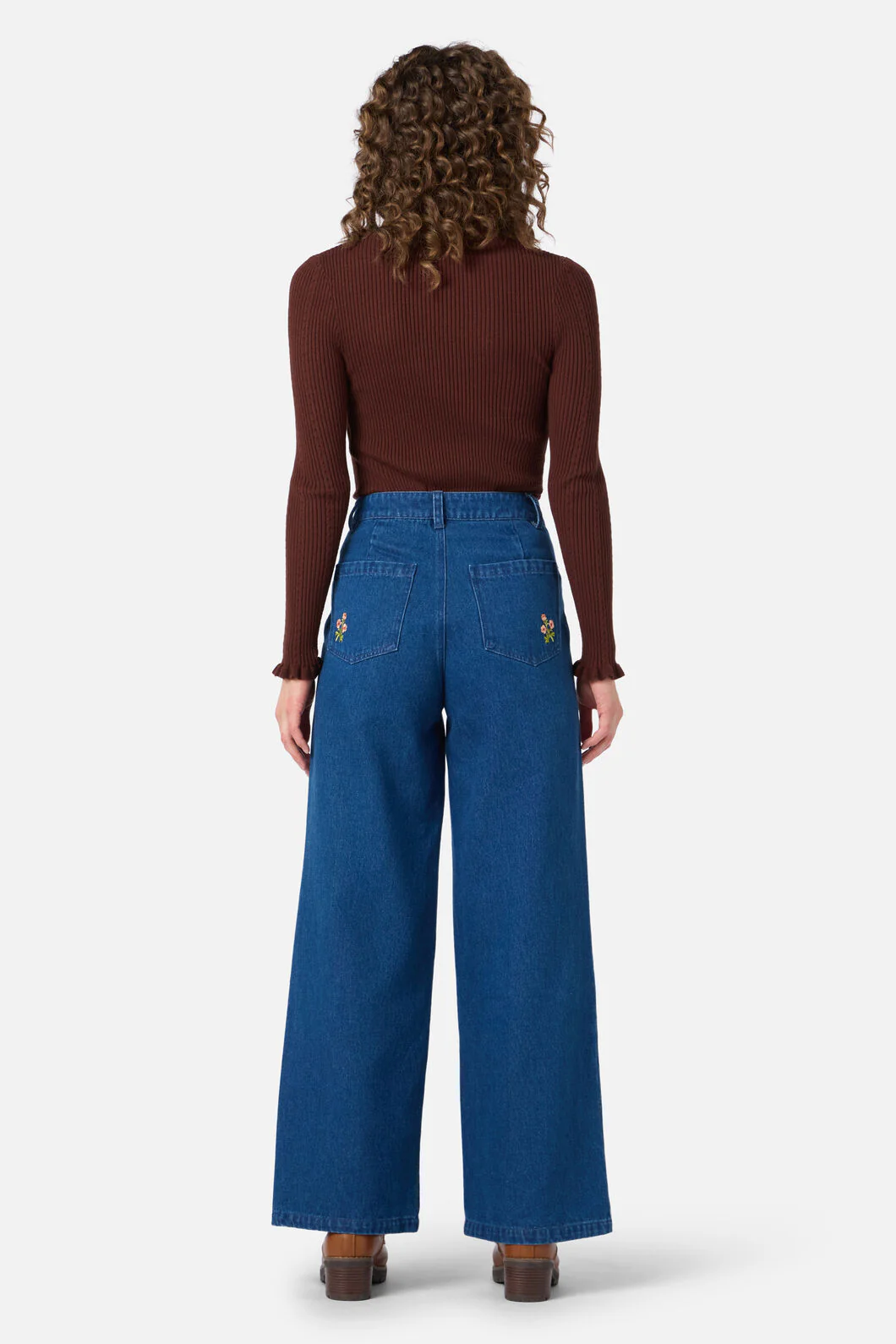 Sweet Ducks Emb Denim Jean - Image 3