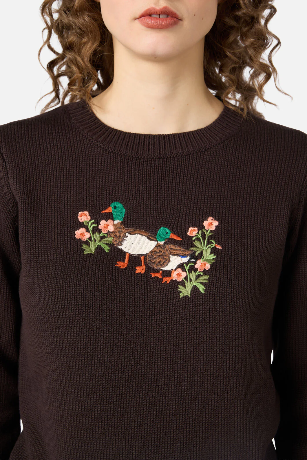 Sweet Ducks Emb Jumper - Image 5