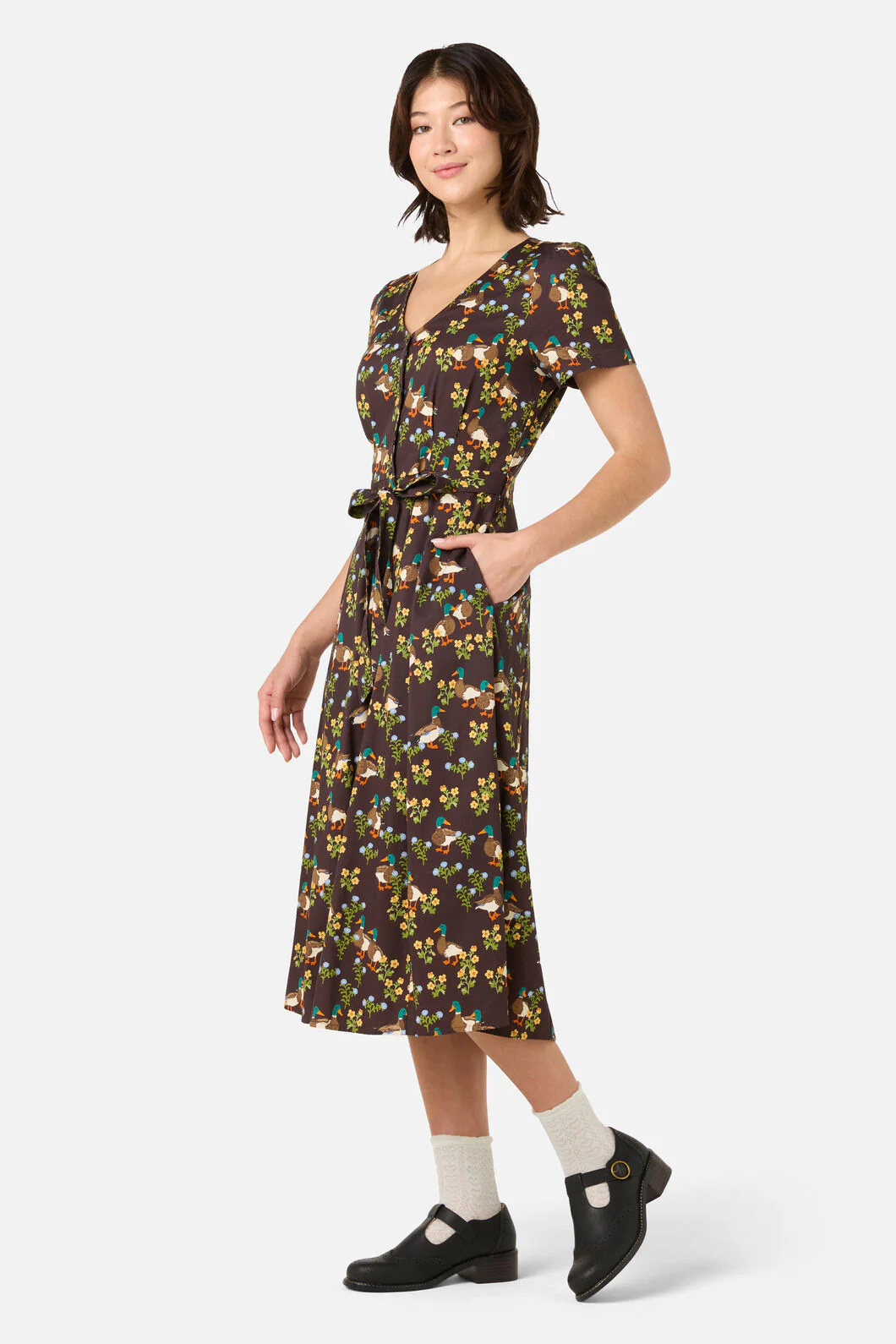 Sweet Ducks Midi Dress - Image 2