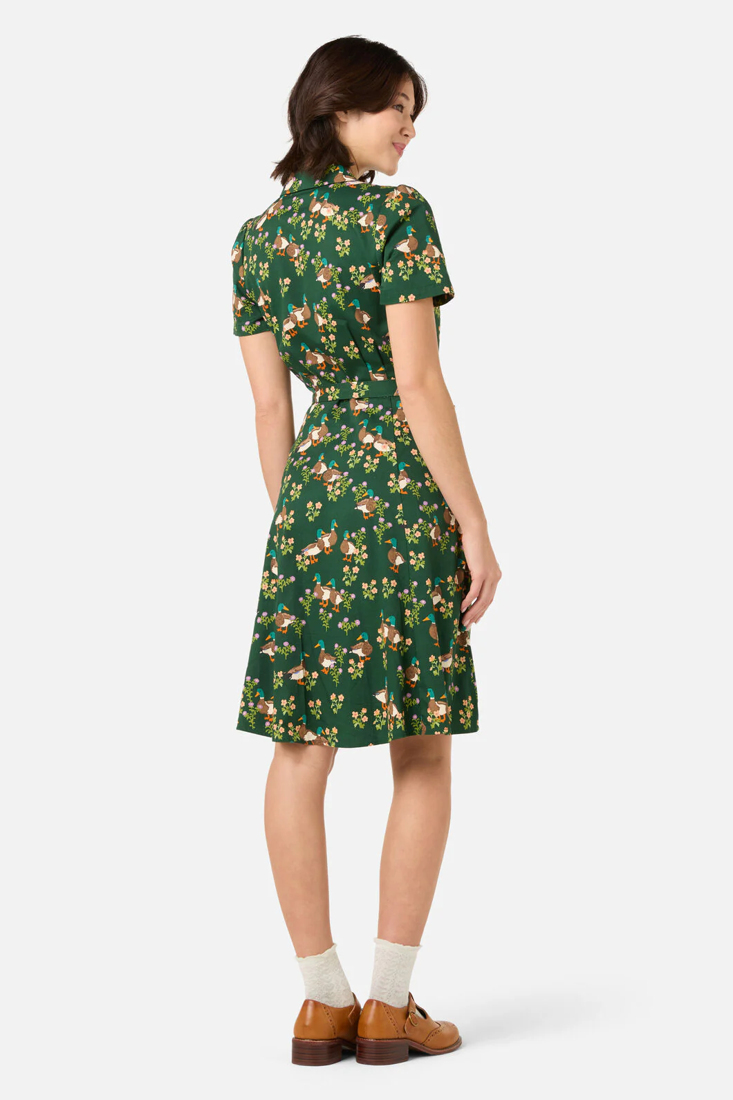 Sweet Ducks Mini Shirt Dress - Image 4