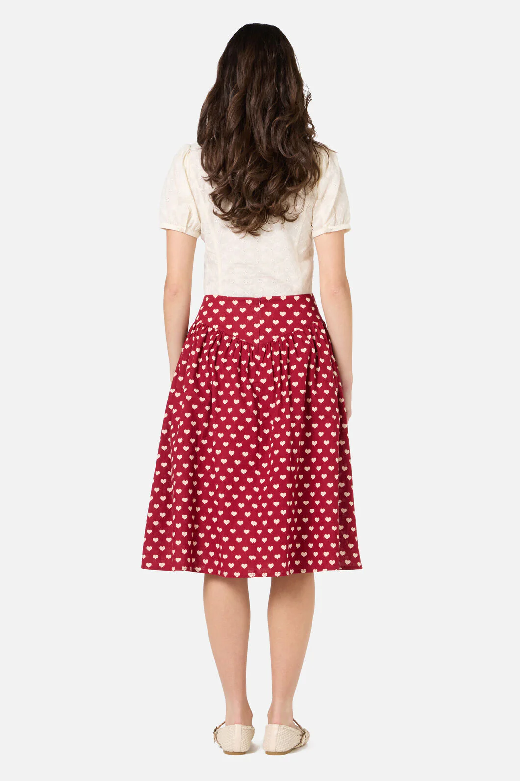 Sweet Heart Gathered Skirt - Image 5