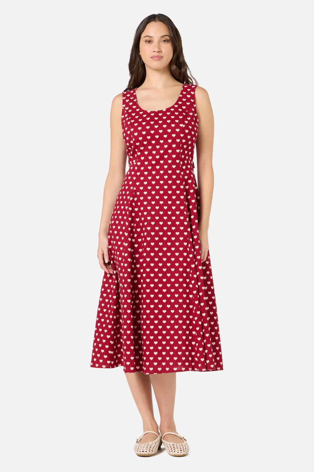 Sweet Heart Midi Dress - Image 2