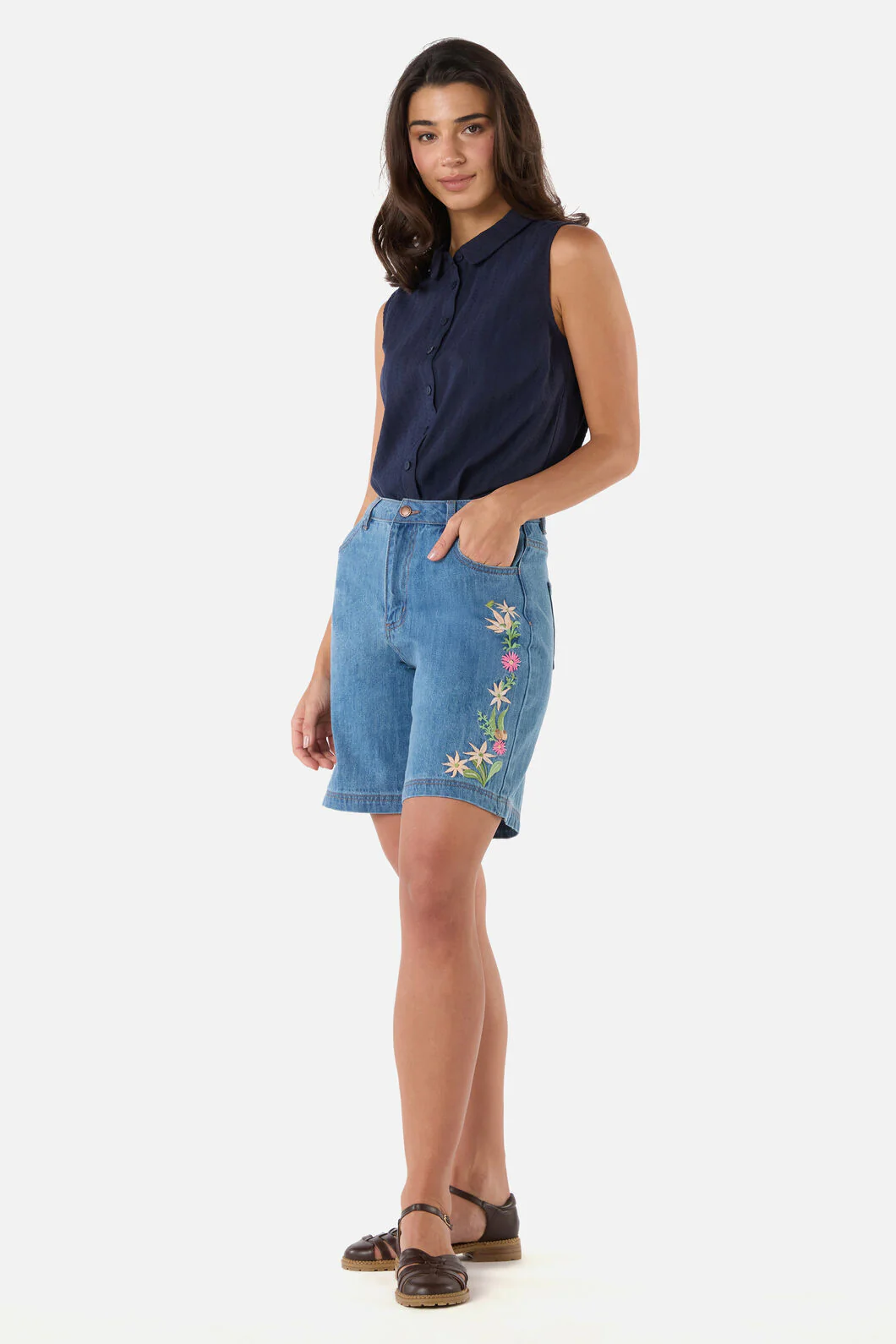 Sweet Native Embroidered Short - Image 3