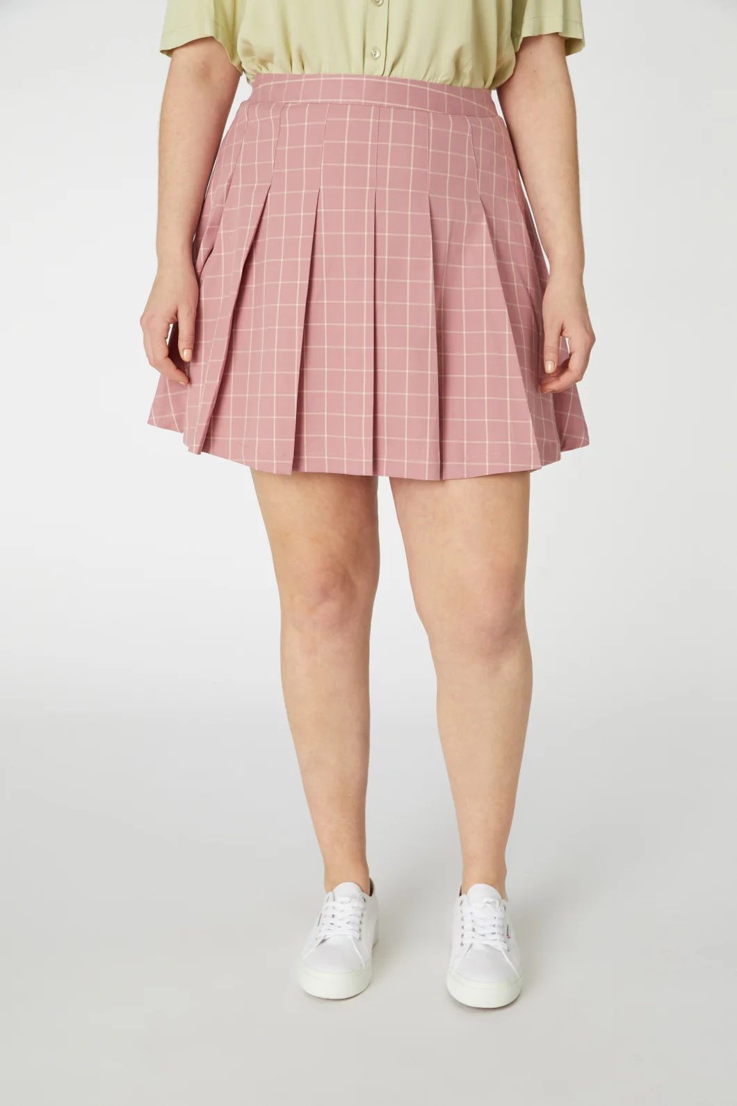 Tabitha Check Mini Skirt - Image 8