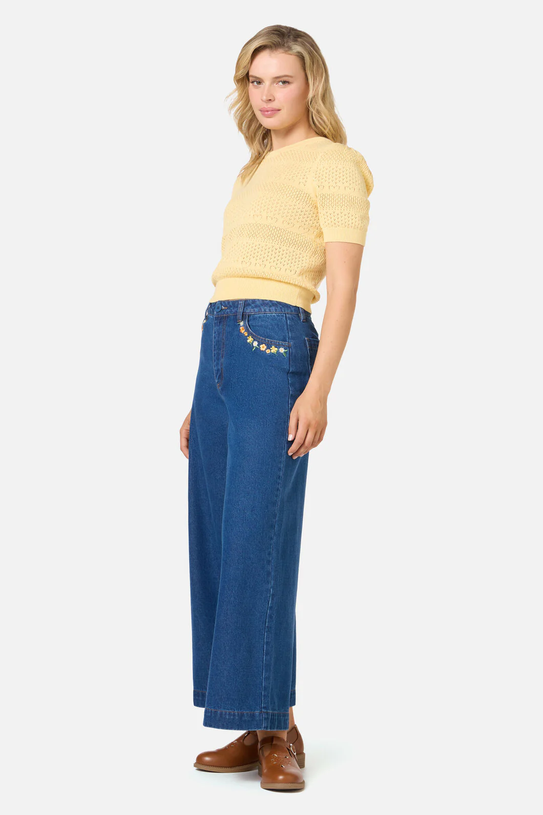 Tamsin Lacey Heart Knit Top - Image 5