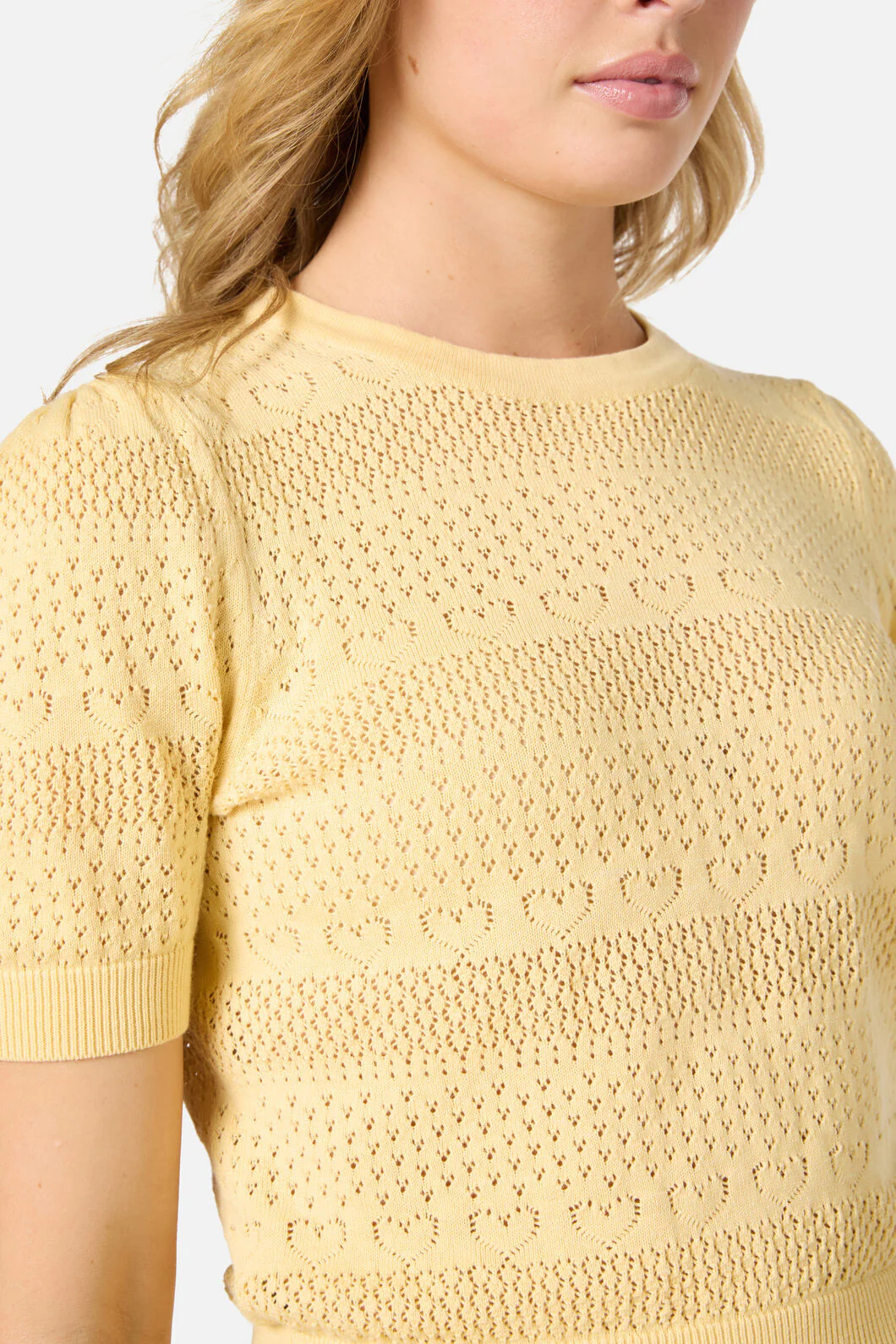 Tamsin Lacey Heart Knit Top - Image 7