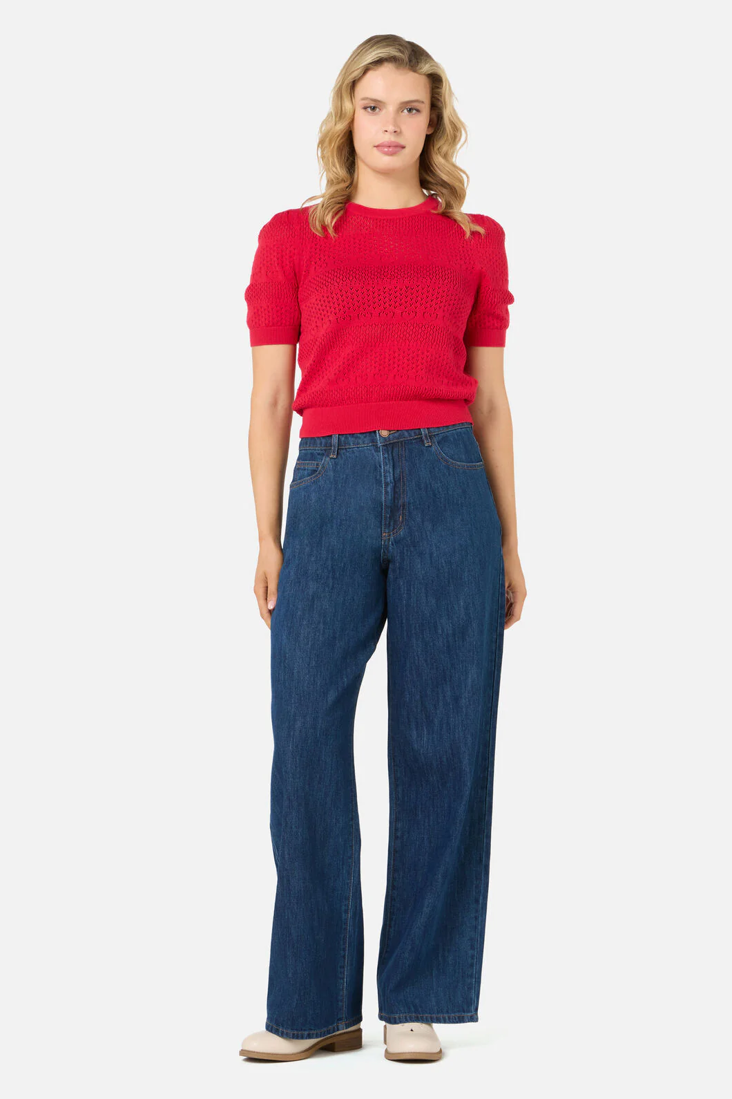 Tamsin Lacey Heart Knit Top - Image 9