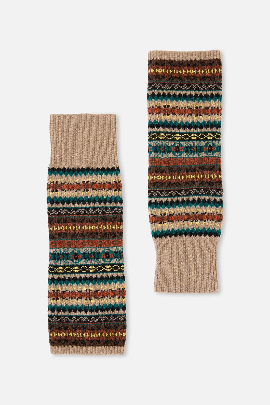 Tan Nordic Leg Warmers - Image 3