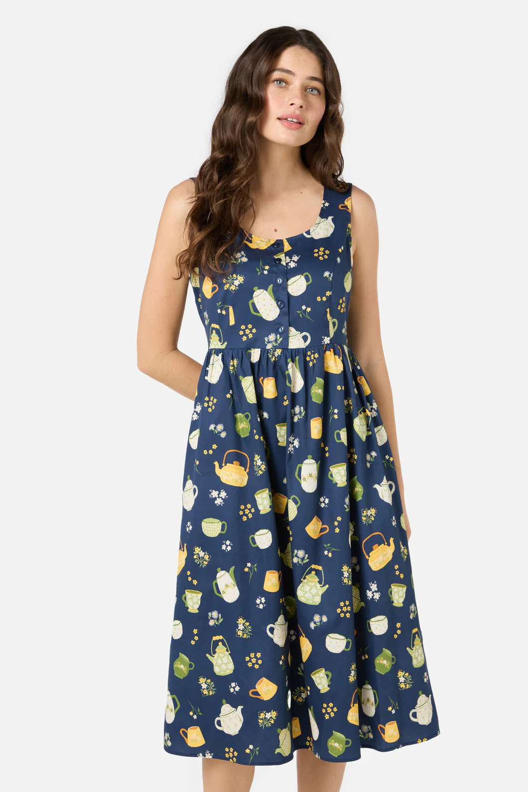 Tea Time Midi Dress - Image 2