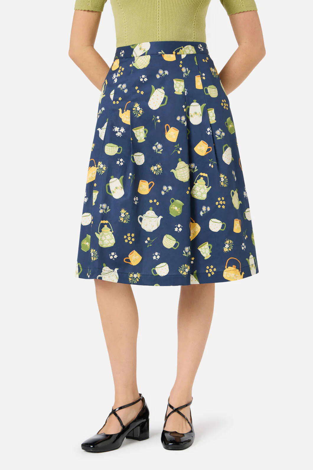 Tea Time Pleat Skirt - Image 2