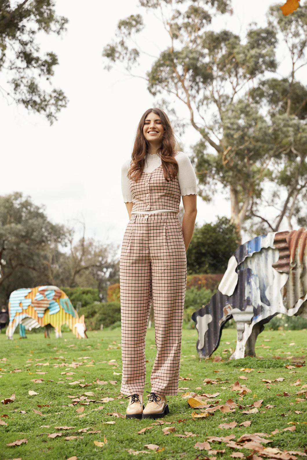 Teigen Check Pant - Image 13