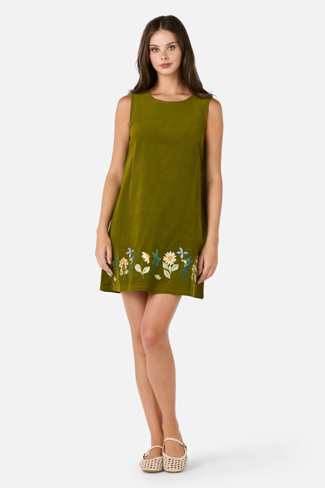 Tree Frog Embroidered Dress - Image 4