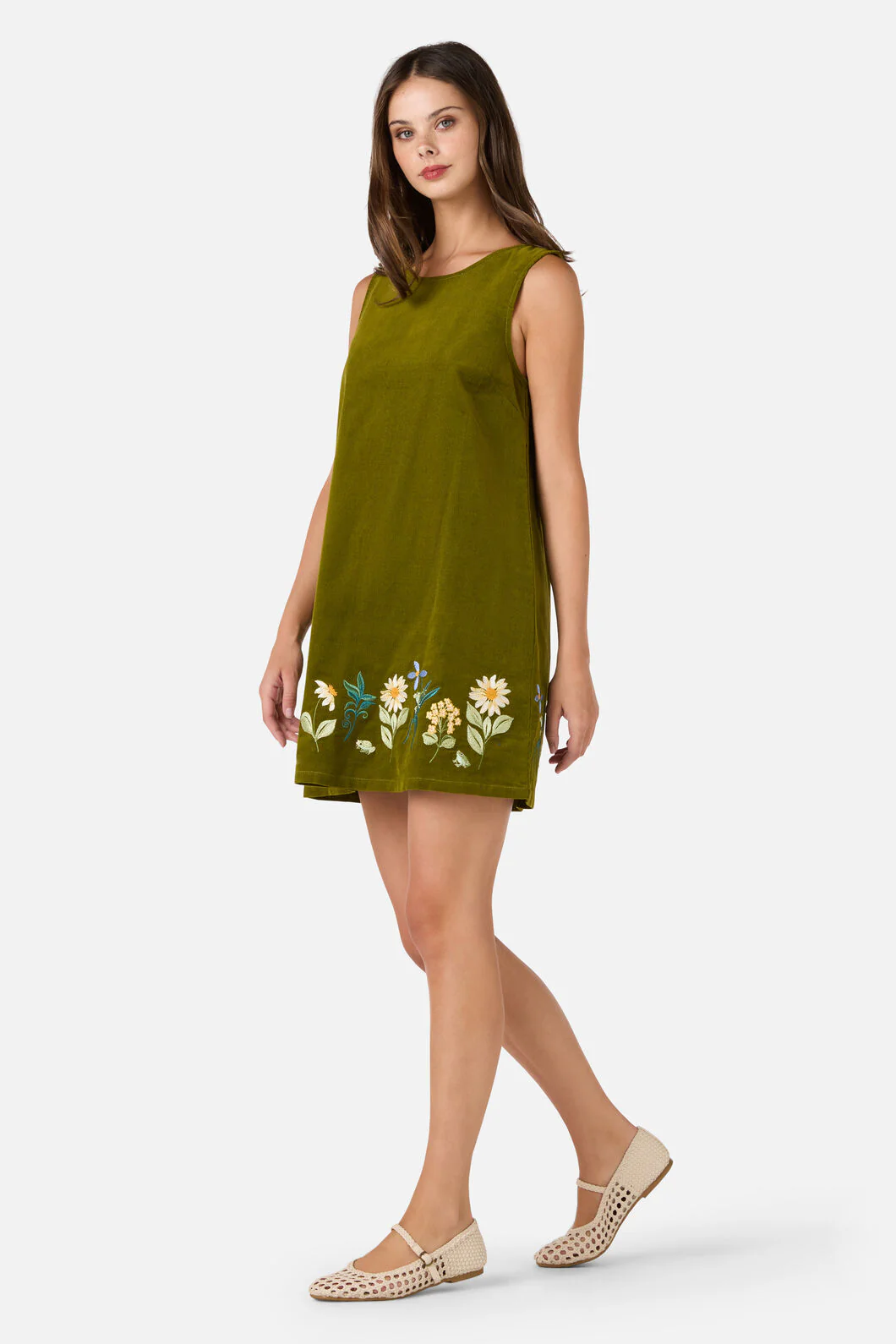 Tree Frog Embroidered Dress - Image 6