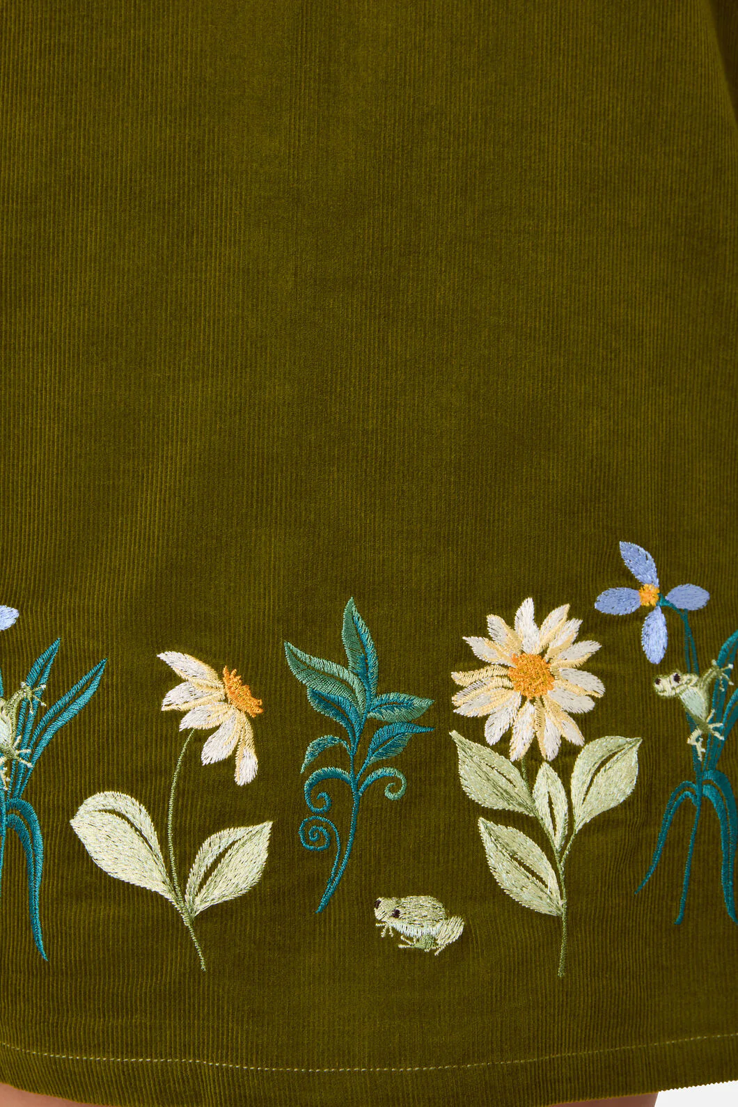 Tree Frog Embroidered Dress - Image 8