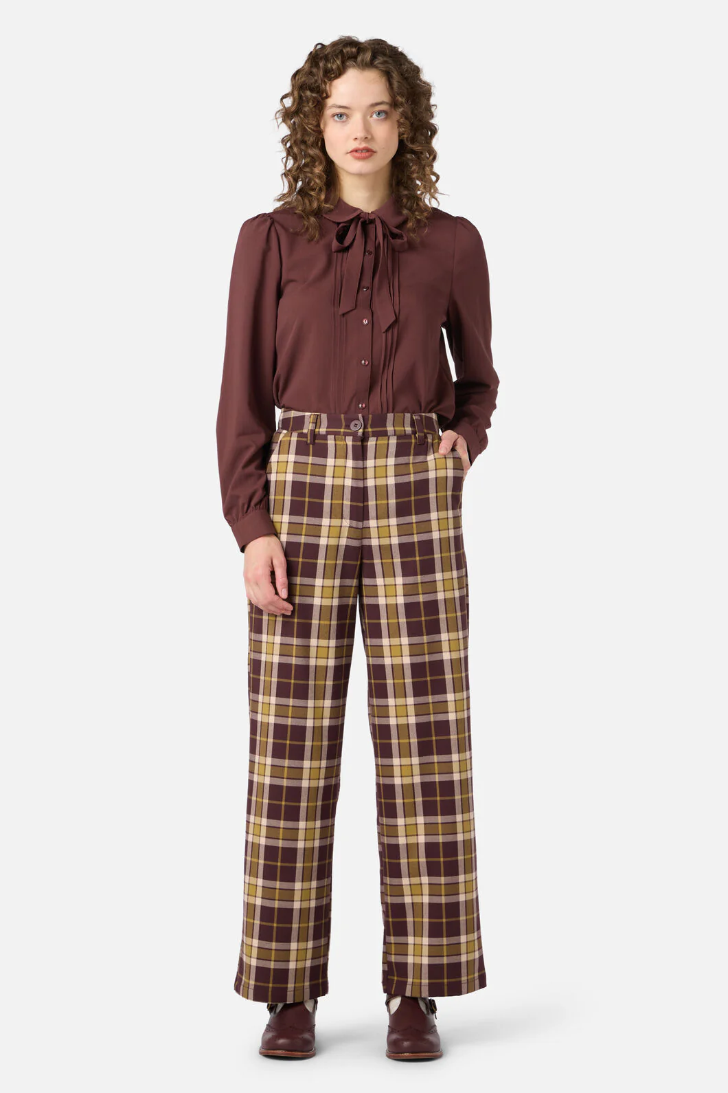Vera Check Pants - Image 8