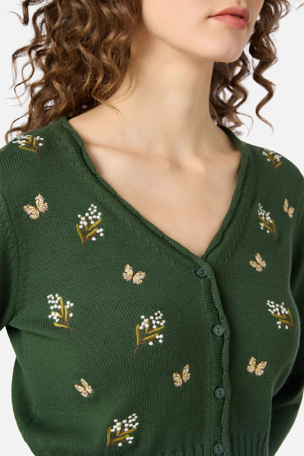 Wattle & Butterfly Cardigan - Image 5