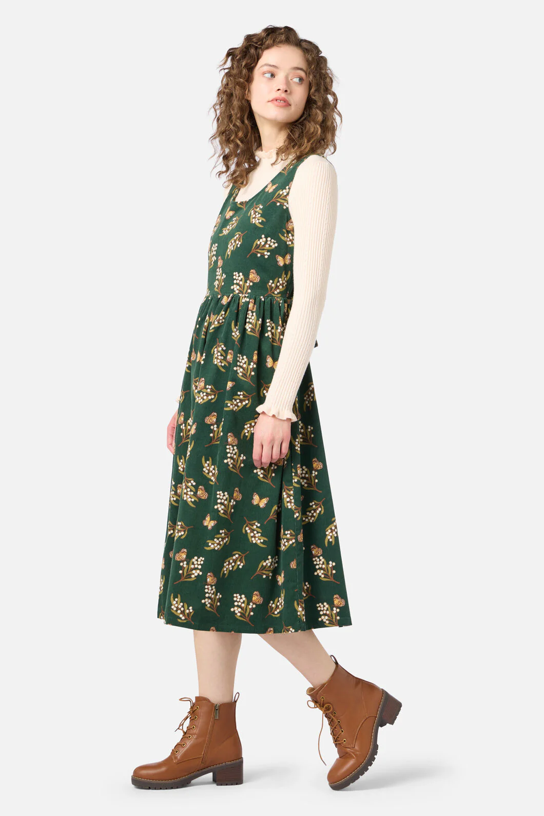 Wattle & Butterfly Midi Dress - Image 3
