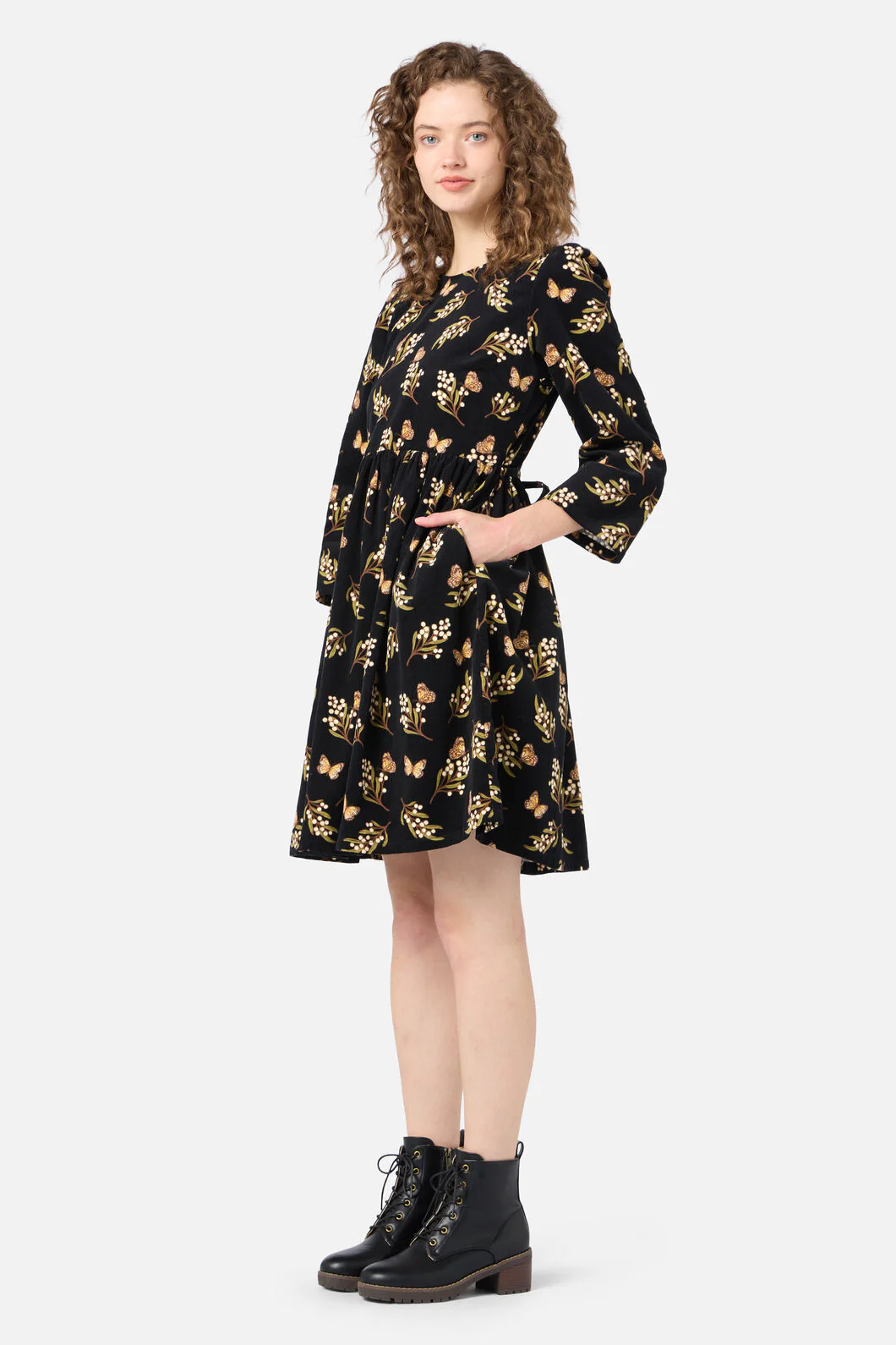 Wattle & Butterfly Smock Dress - Image 2