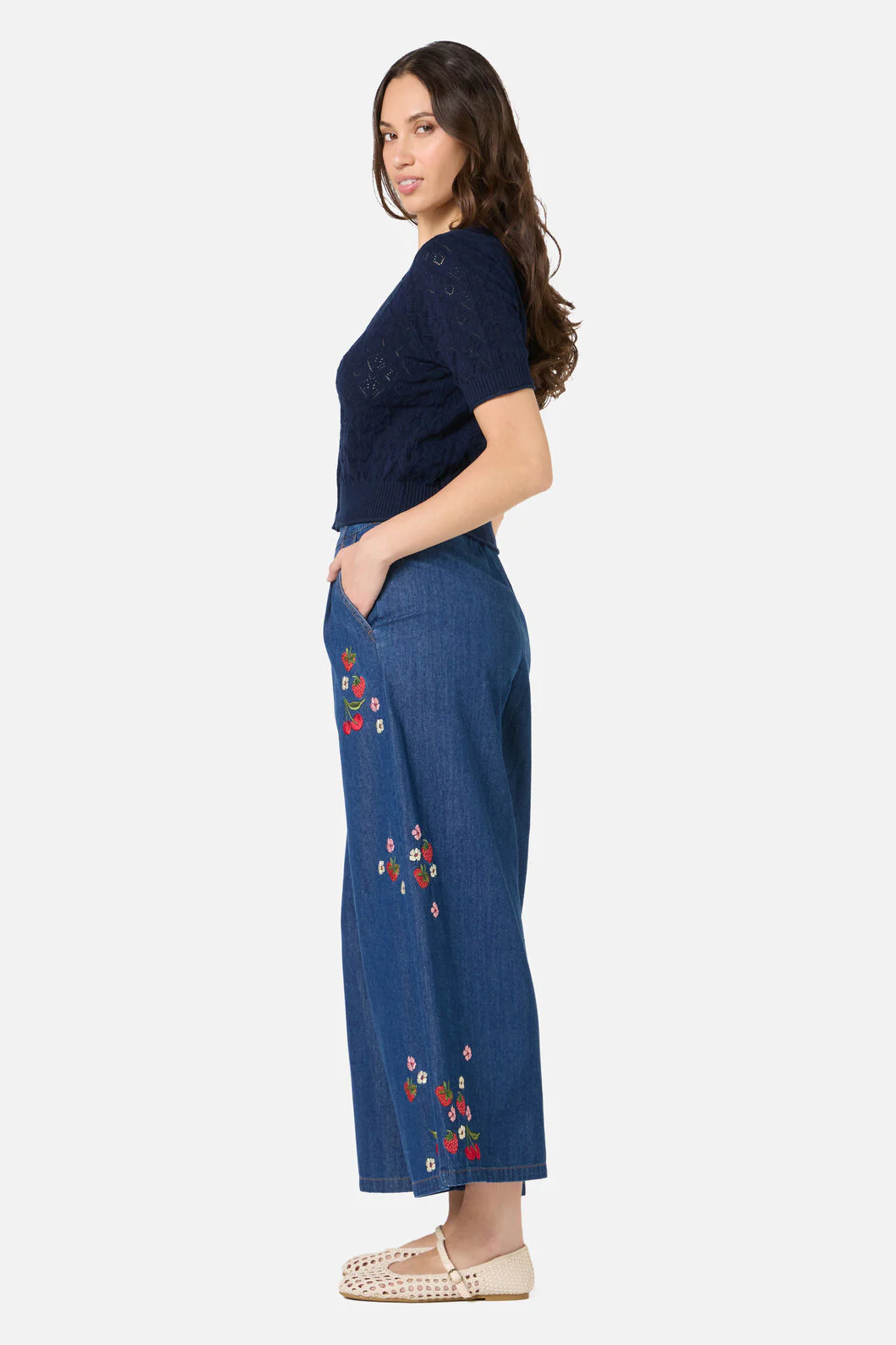 Wednesday Lace Knit Cardigan - Image 10